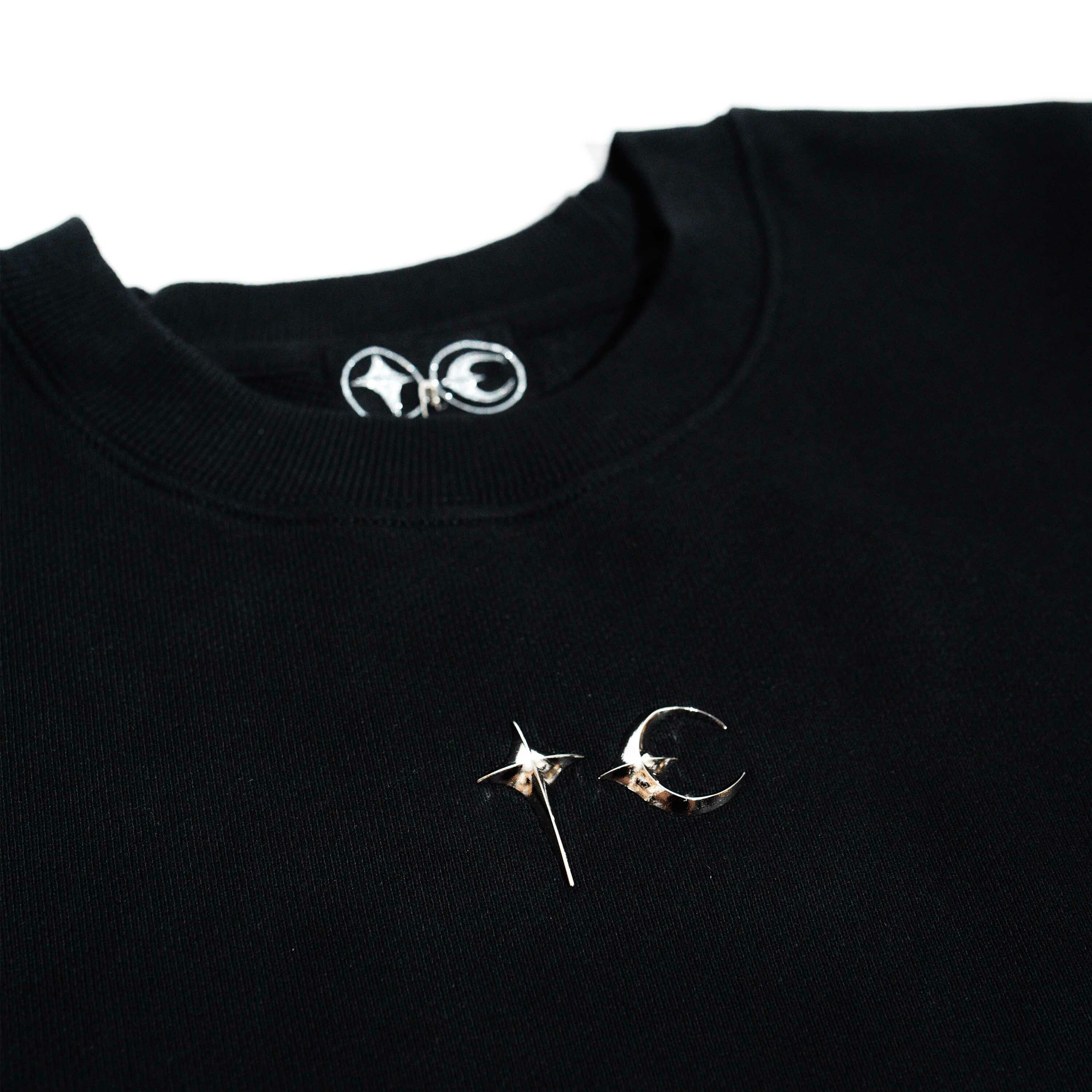 Thug Club / Basic Logo Crewneck - Black, Khaki