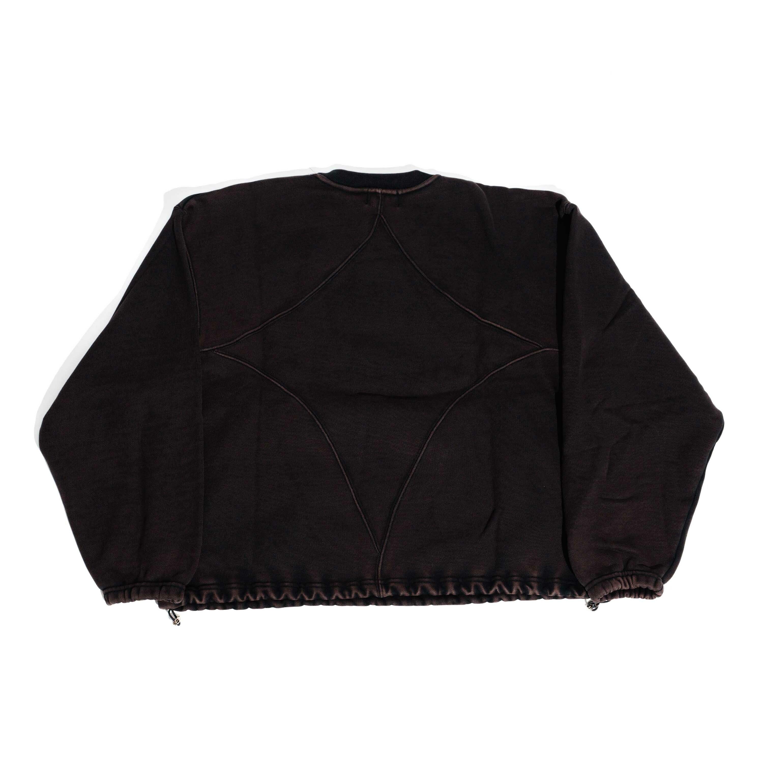 Thug Club / TC Logo Pocket Washed Crewneck - Black