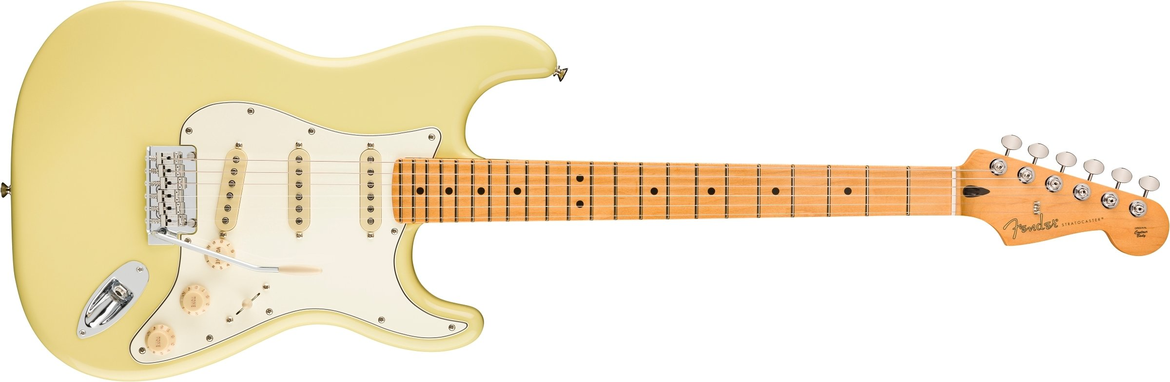 Fender Fender Mexico 電吉他 Player II Stratocaster MN 楓木指板 Hialeah Yellow 鵝黃色 — 三峽吉他 / Bass｜YA! 玩音樂