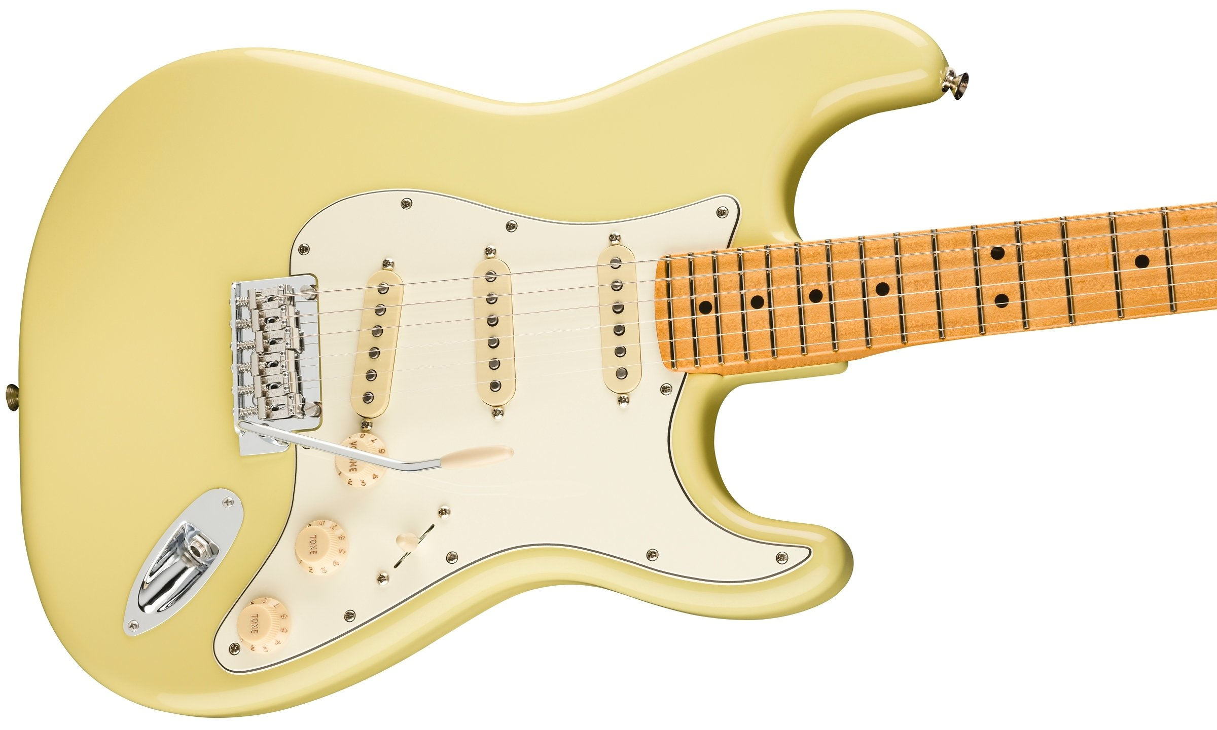 Fender Fender Mexico 電吉他 Player II Stratocaster MN 楓木指板 Hialeah Yellow 鵝黃色 第 2 張圖片｜三峽吉他 / Bass