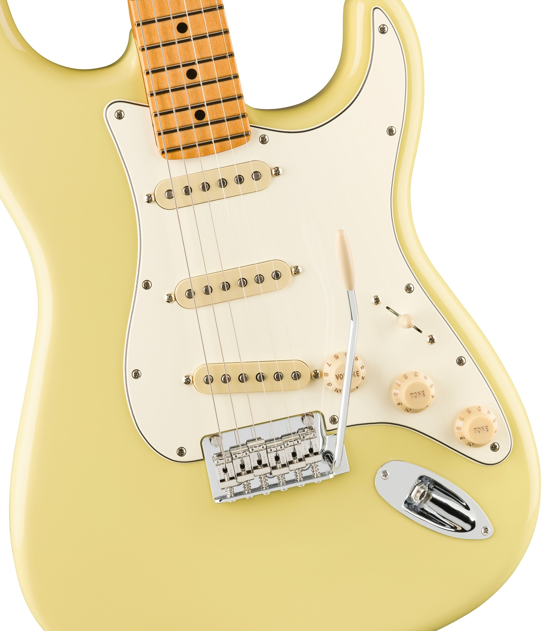 Fender Fender Mexico 電吉他 Player II Stratocaster MN 楓木指板 Hialeah Yellow 鵝黃色 第 3 張圖片｜三峽吉他 / Bass