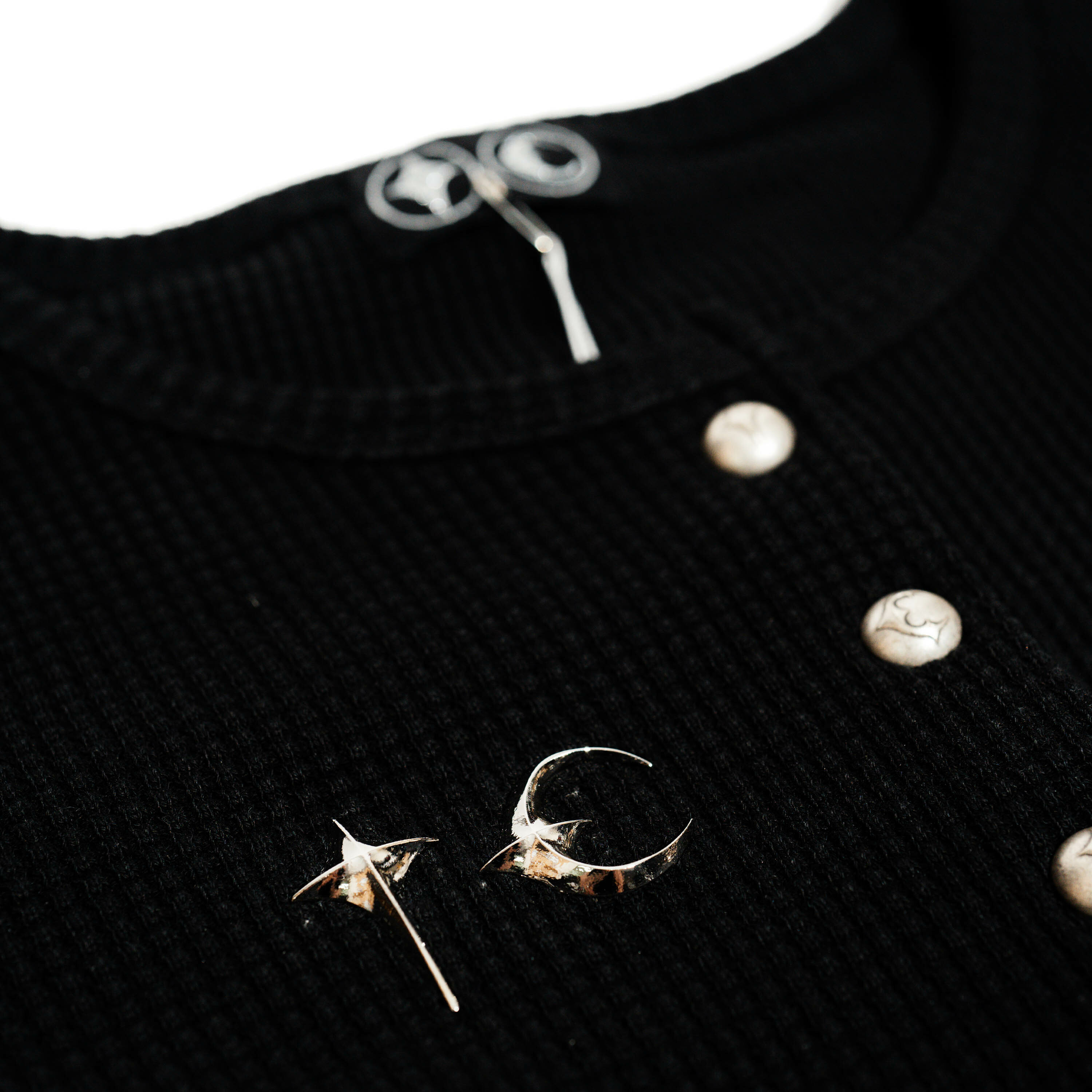 Thug Club / Knitted Cardigan - Black