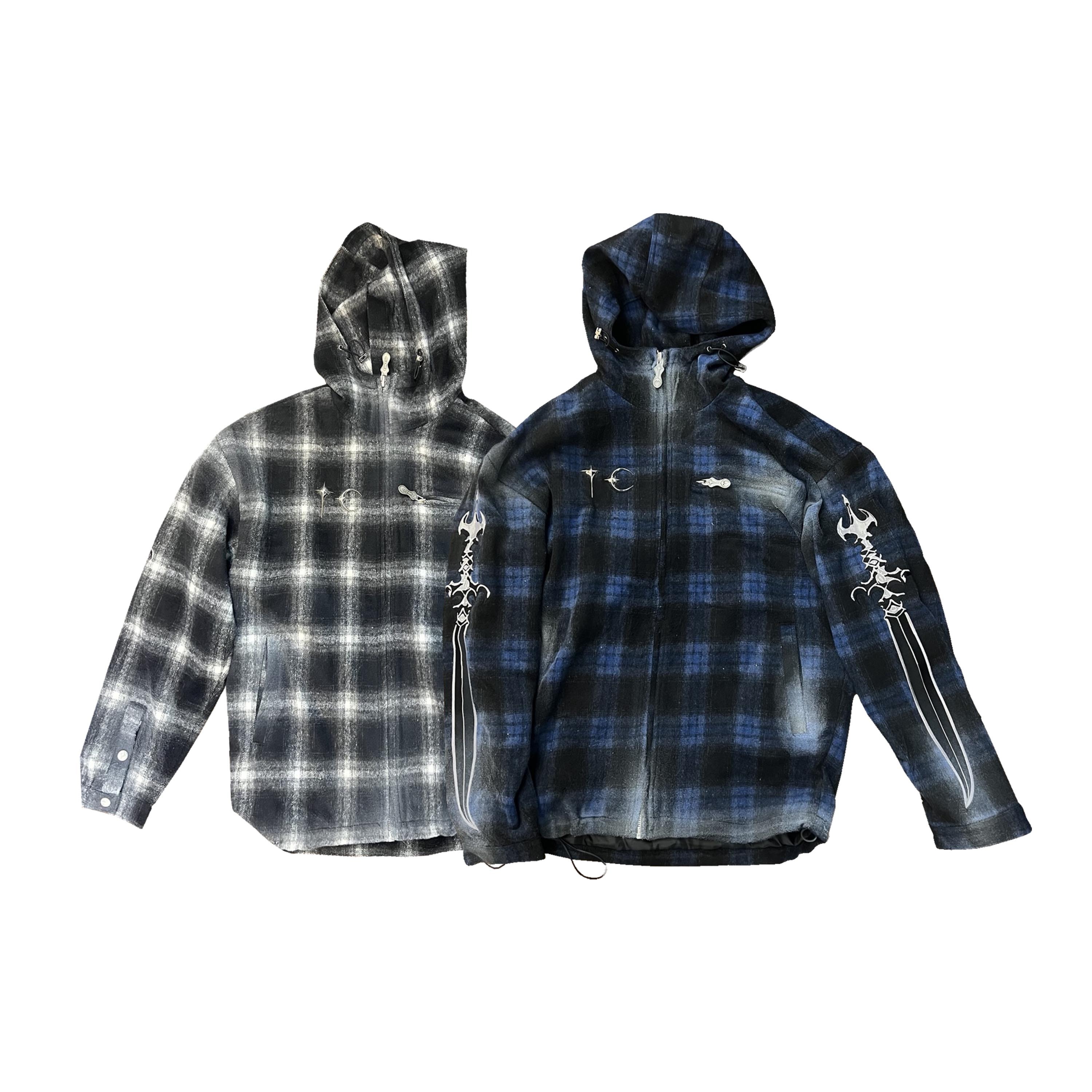 ★韓国の人気★【THUG CLUB】★Arab Sword Flannel Zip-u.p★ 800x.jpg?