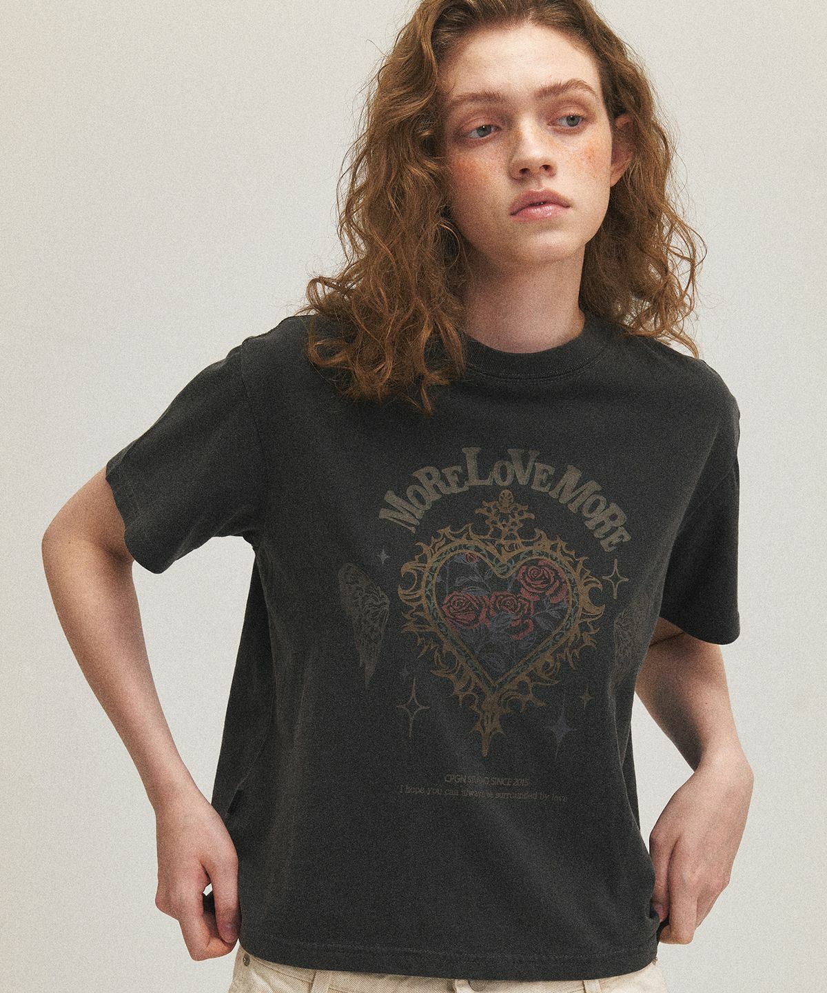 ◆CPGN STUDIO SoulMate Pigment Tshirt/2色◆ MUSINSA公式 | CPGN STUDIO SoulMate Pigment Short Sleeve T