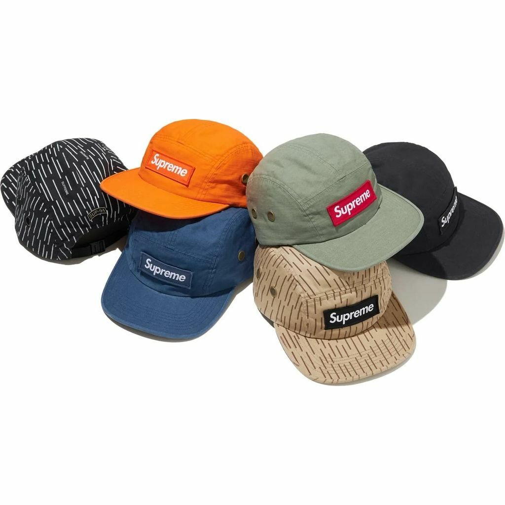 現貨┃Supreme 24FW Military Camp Cap 五分割帽 別針