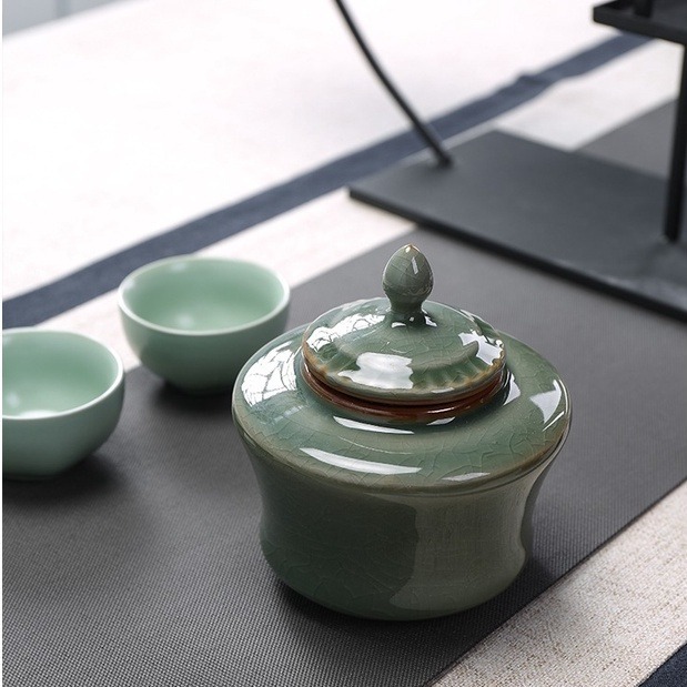 青瓷哥窯將軍罐【D3】