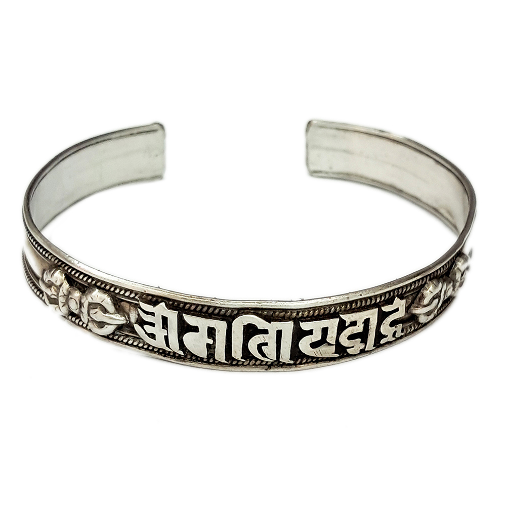 六字真言925純銀環手環【十方】150648