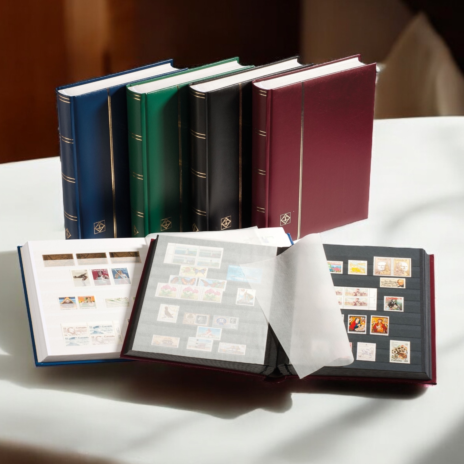 Germany Lighthouse Comfort 16 stockbooks (with glassine interleaves) (Face-to-face pickup minus 25 dollars)