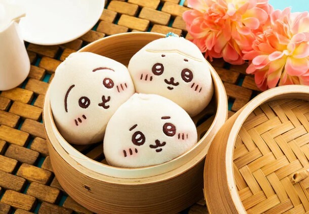 現貨-日本正版 Chiikawa 中華飯店 來來飯店 飯店 包點 吊飾公仔