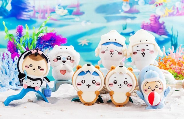 現貨-日本正版 Chiikawa 水族館 吊飾公仔