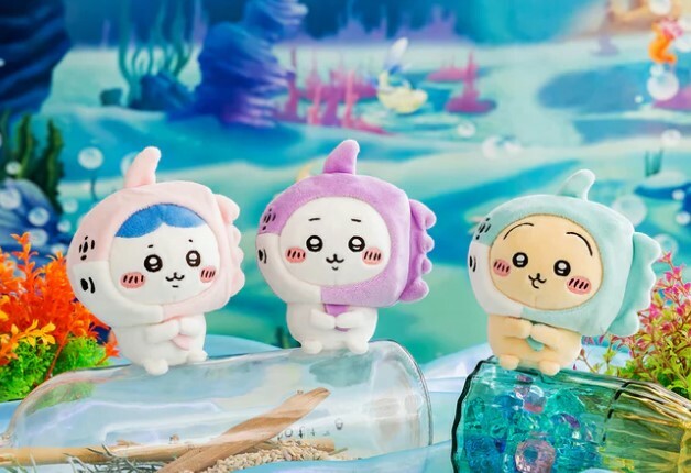 現貨-日本正版 Chiikawa 水族館 翻車魚 吊飾公仔