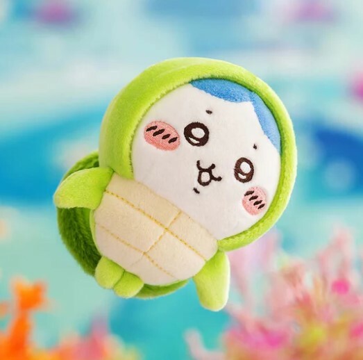 現貨-日本正版 Chiikawa 水族館 小八 海龜 吊飾公仔