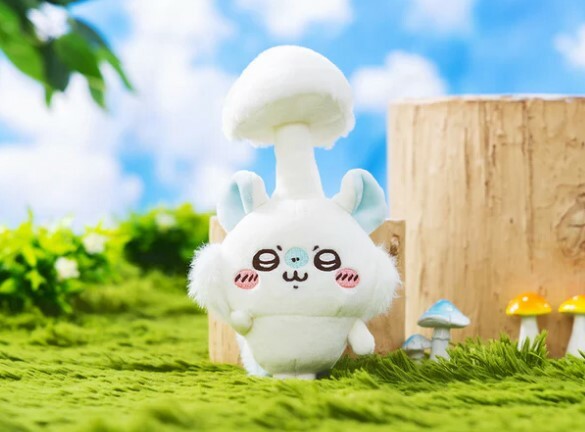 現貨-日本正版 Chiikawa 寄生菇 寄生飛鼠 菇頭飛鼠 吊飾公仔