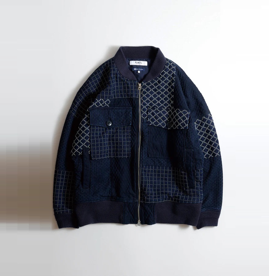 RE-STOCK: FDMTL JAPAN 2024 A/W PATCHWORK POCKET JACKET RINSE - SIZE 4 PRE ORDER ITEM (預訂中)