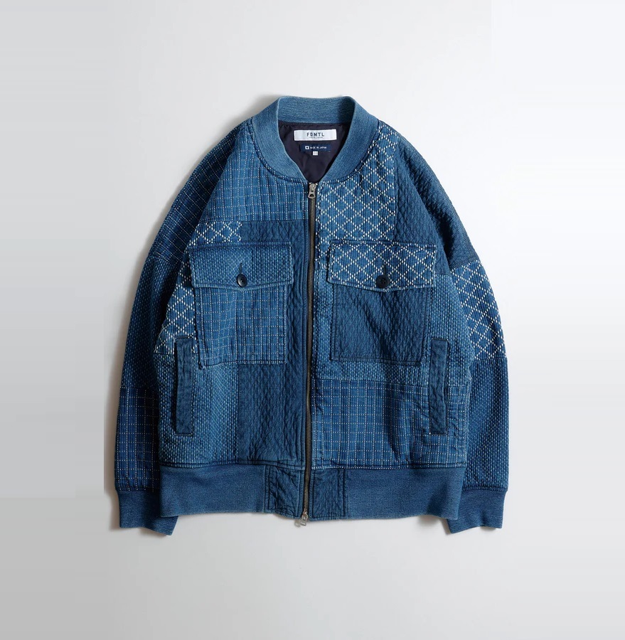 FDMTL JAPAN 2024 A/W PATCHWORK POCKET JACKET 3 YEARS WASH - PRE ORDER ITEM (預訂中)
