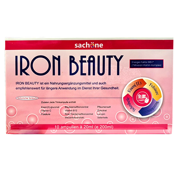 [維格VITA-VIGOR] 美麗人生補精 20ml*10支/盒  IRON BEAUTY