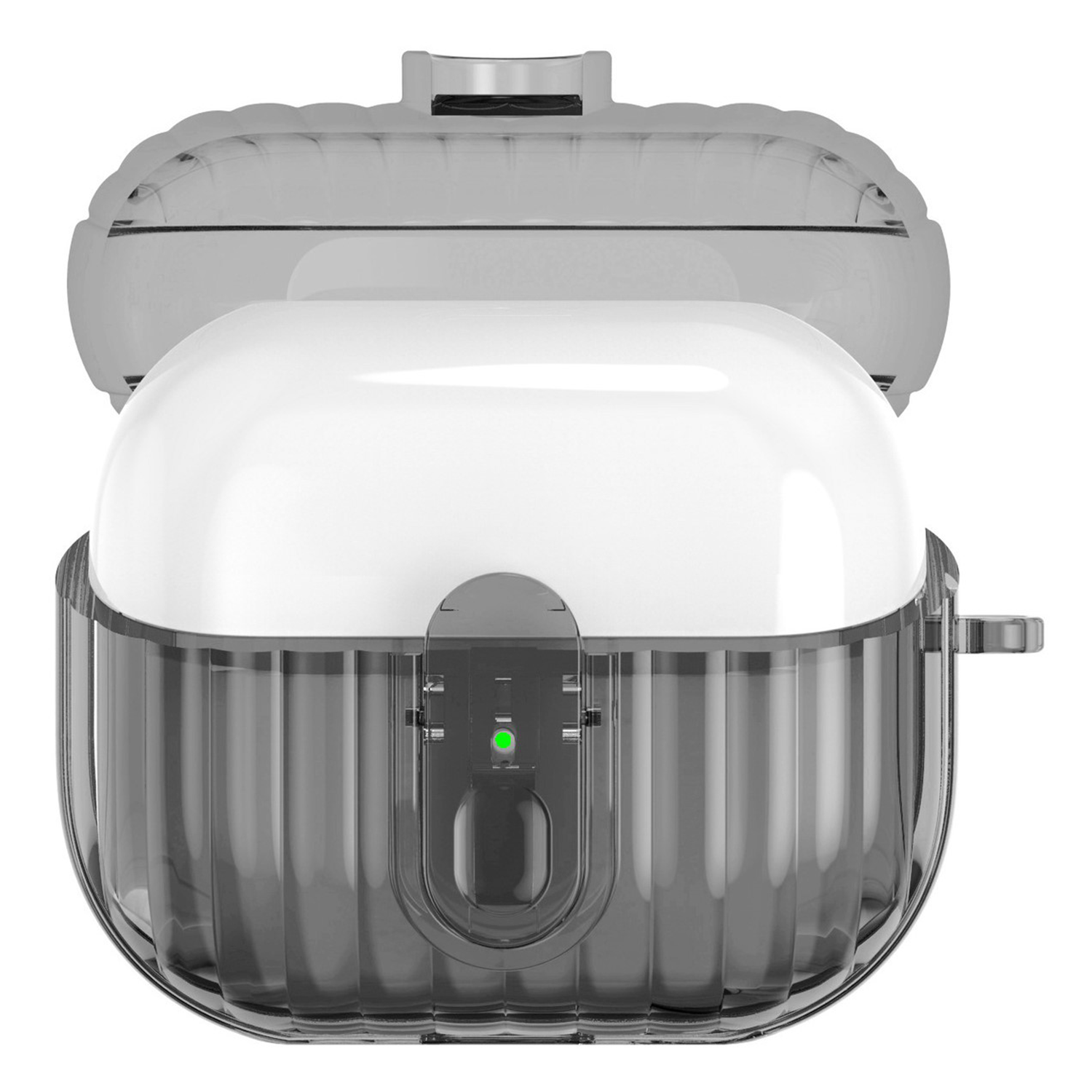 XPRO - Clear Stripe Buckle - Galaxy Buds 3 Pro Case 貼身透明安全扣保護軟套