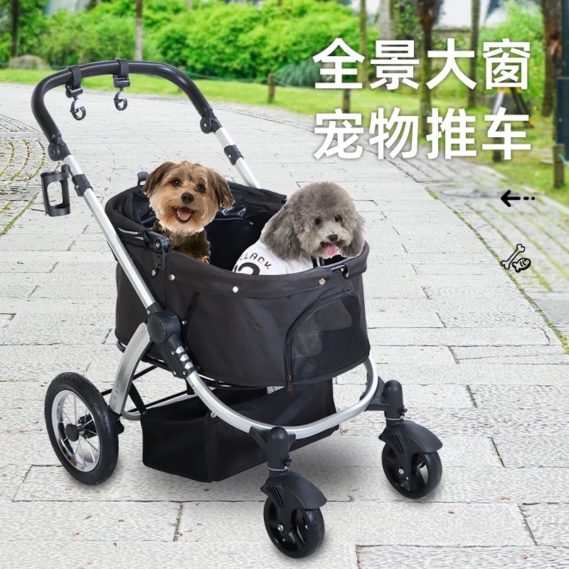 宠物推车 全景大窗 大型犬/多宠家族 铝合金车身 40kg内
