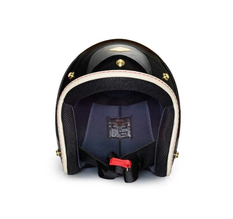 Feture VAN Ⅲ 汎 亮光曜石黑 內襯可拆洗 復古帽