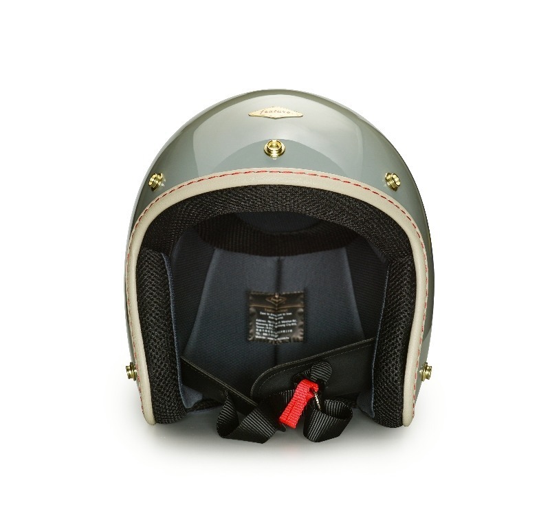 Feture VAN Ⅲ 汎 亮光淺褐綠 內襯可拆洗 復古帽