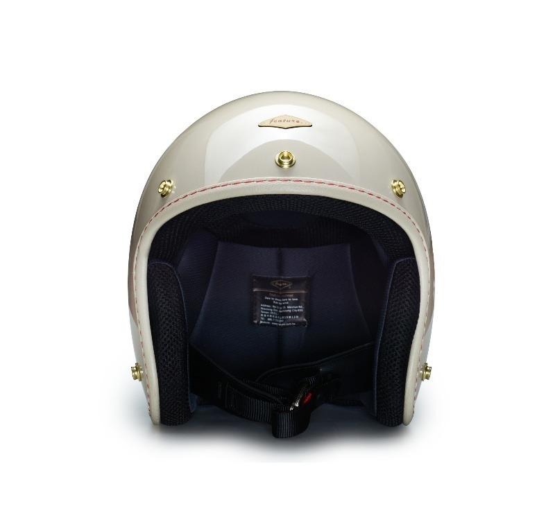 Feture VAN Ⅲ 汎 亮光淺奶茶 內襯可拆洗 復古帽