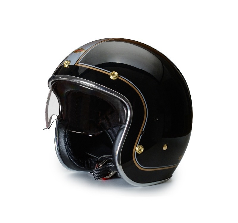 Feture 彫虎 聯名設計款 亮光曜石黑 內襯可拆洗 內墨片 復古帽