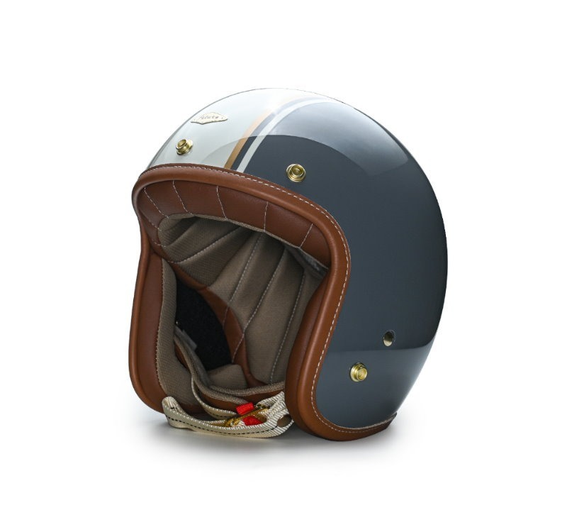 Feture GODEN高登CUSTOM 亮光水泥灰 內襯可拆洗 復古帽