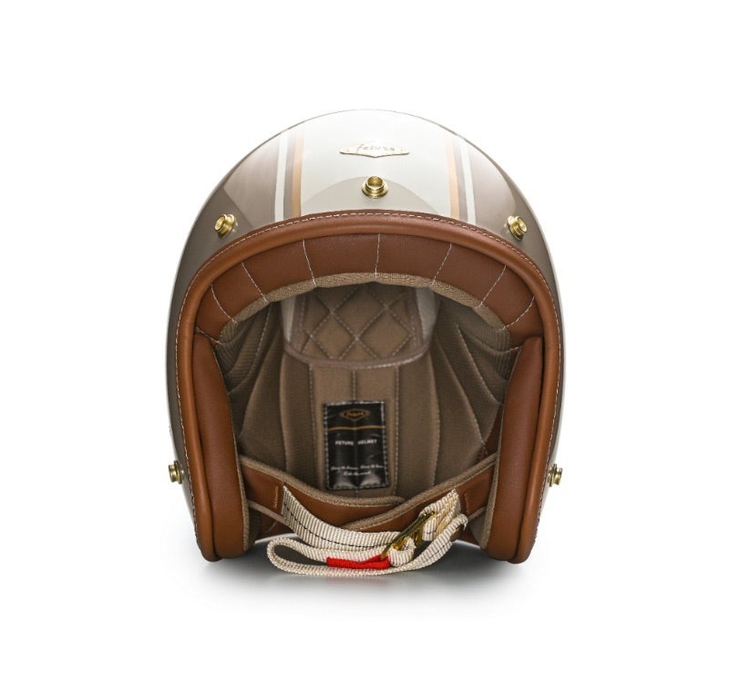 Feture GODEN高登CUSTOM 亮光淡漠駝 內襯可拆洗 復古帽