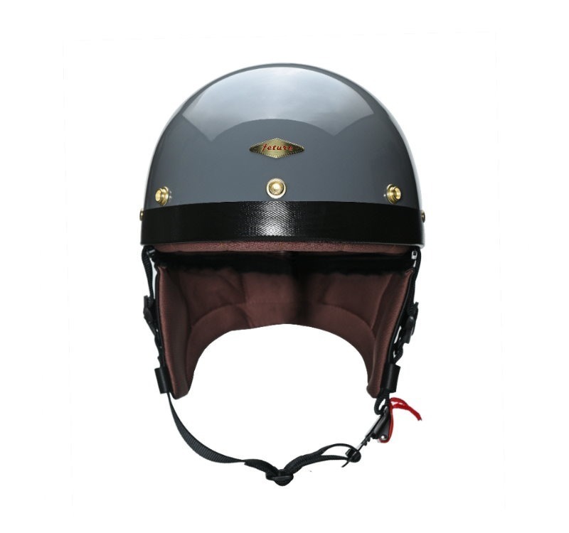 Feture HALF MOON 半月(小羊皮) 亮光水泥灰 半月復古帽