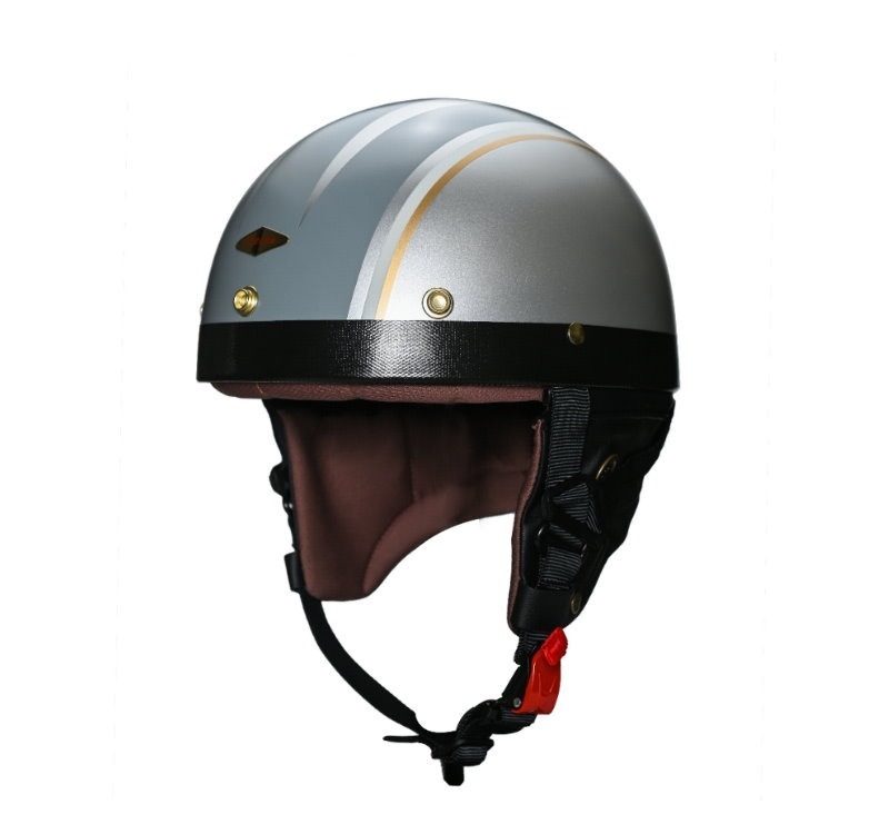 Feture JASON傑生(小羊皮) 亞光冰島銀 半月復古帽