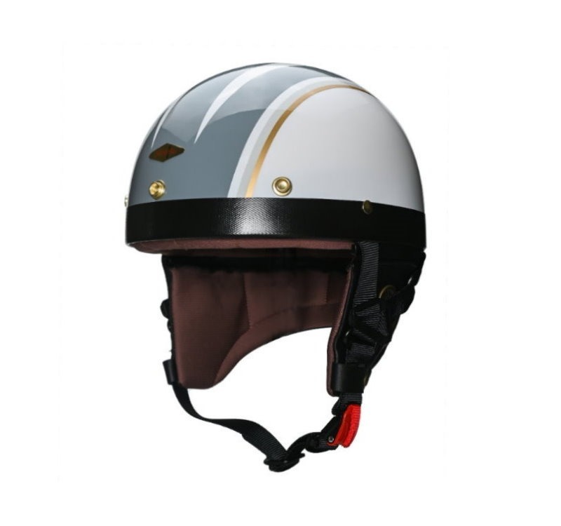 Feture JASON傑生(小羊皮) 亮光雪地白 半月復古帽