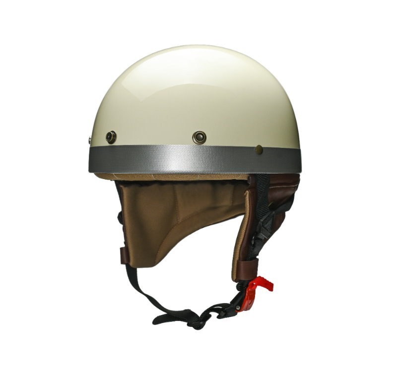 Moder HALF ROUND半源(小羊皮) 亮光象牙白 半月復古帽