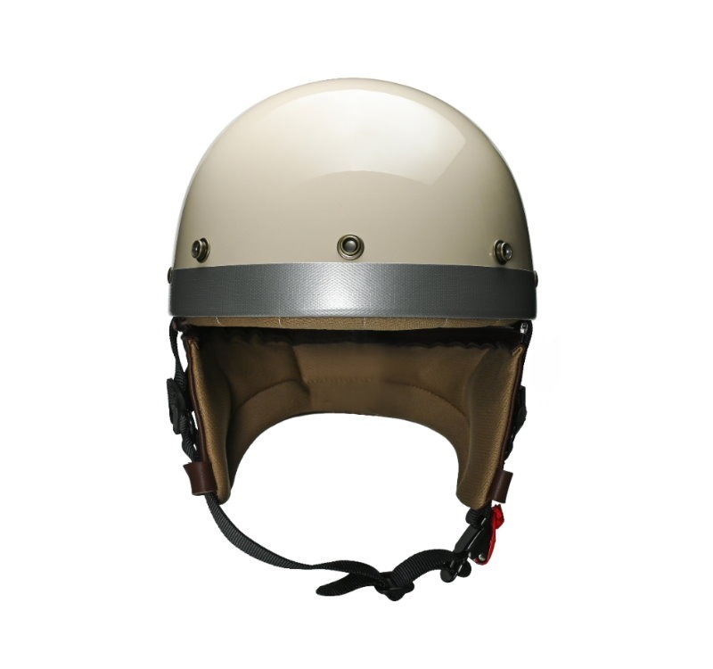 Moder HALF ROUND半源(小羊皮) 亮光淺奶茶 半月復古帽