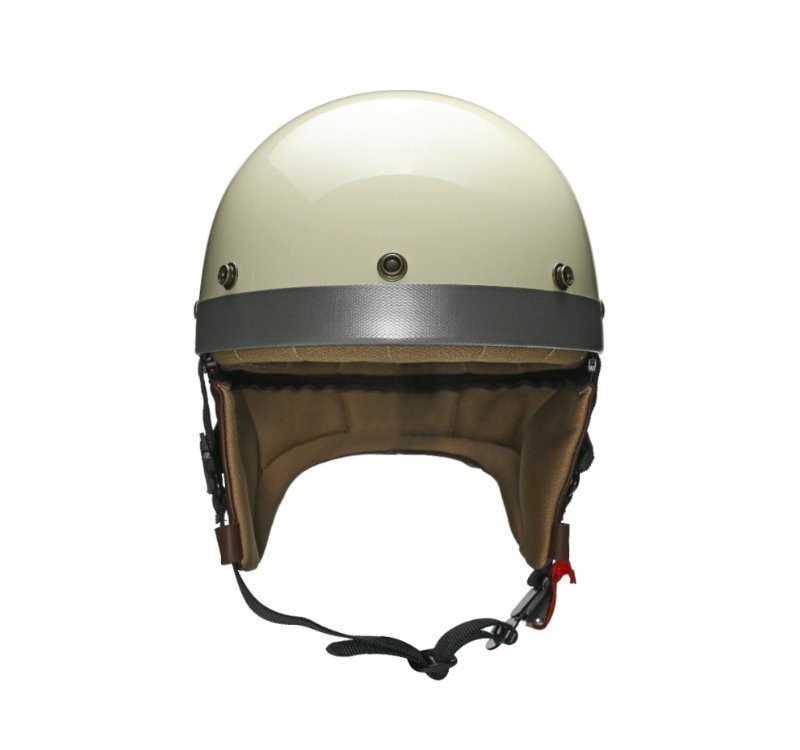 Moder HALF ROUND半源(小羊皮) 亮光象牙白 半月復古帽