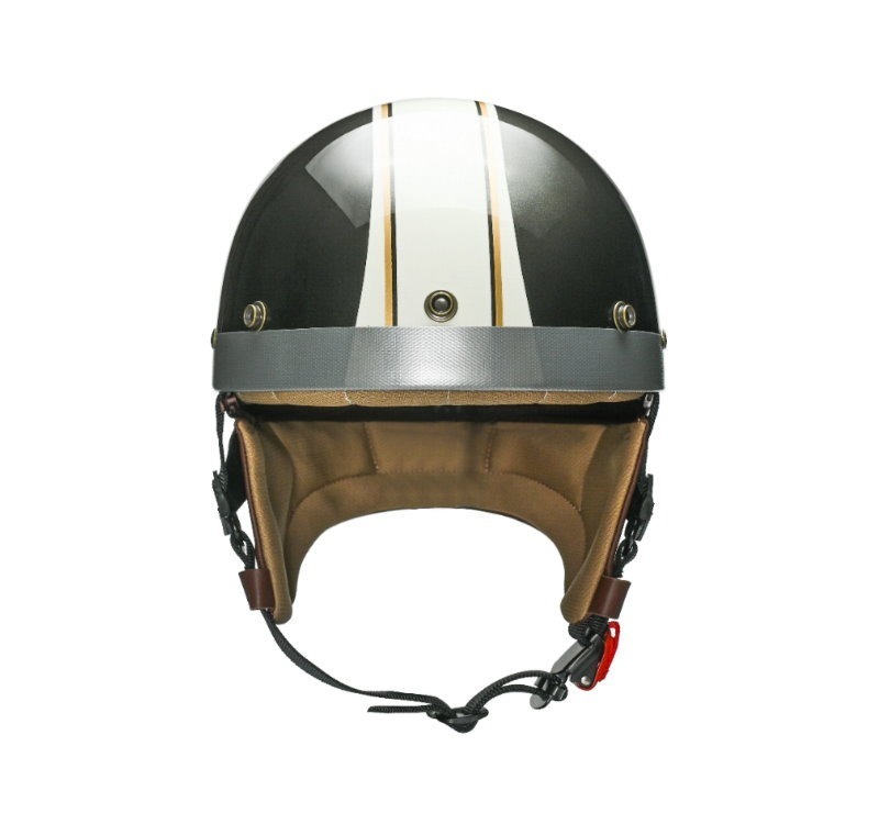 Moder EMMA艾瑪(小羊皮) 亮光橄欖綠 半月復古帽