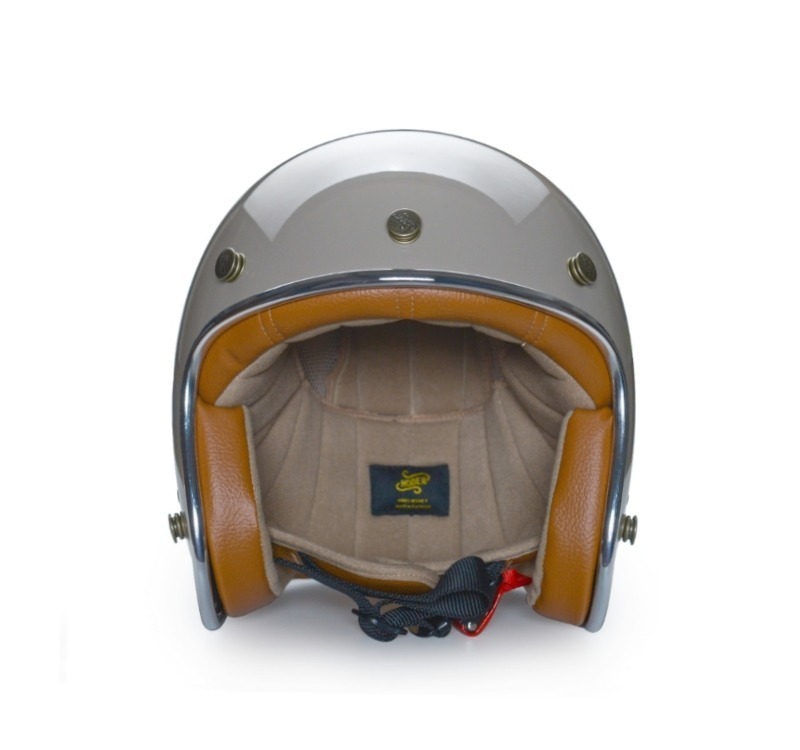 Moder MORENDI莫蘭迪 亮光淡漠駝 內襯可拆洗 排齒扣 復古帽