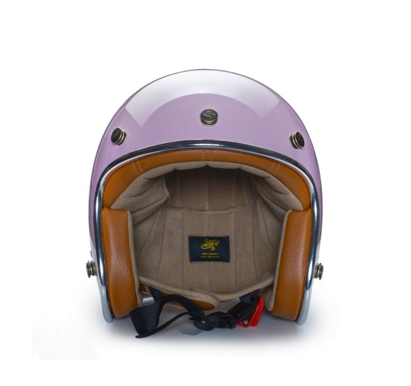 Moder MORENDI莫蘭迪 亮光煙灰粉 內襯可拆洗 排齒扣 復古帽