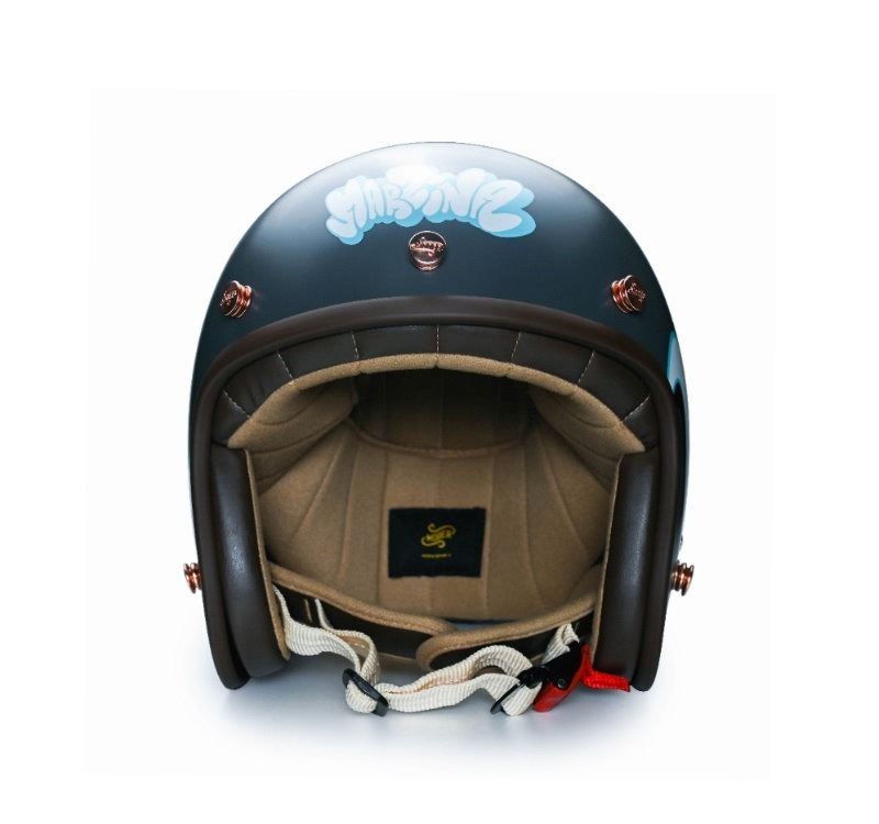 Moder MAR2INA夢裡那兔 亞光石墨灰 內襯可拆洗 排齒扣 復古帽