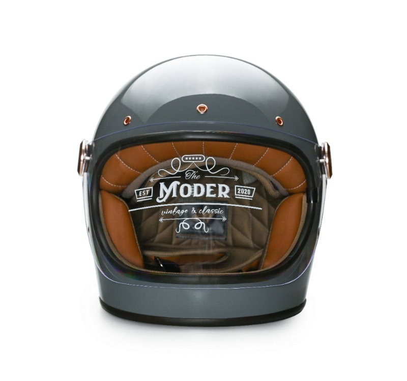 Moder BENJAMIN本傑明 亮光水泥灰 內襯可拆洗 樂高帽 復古帽