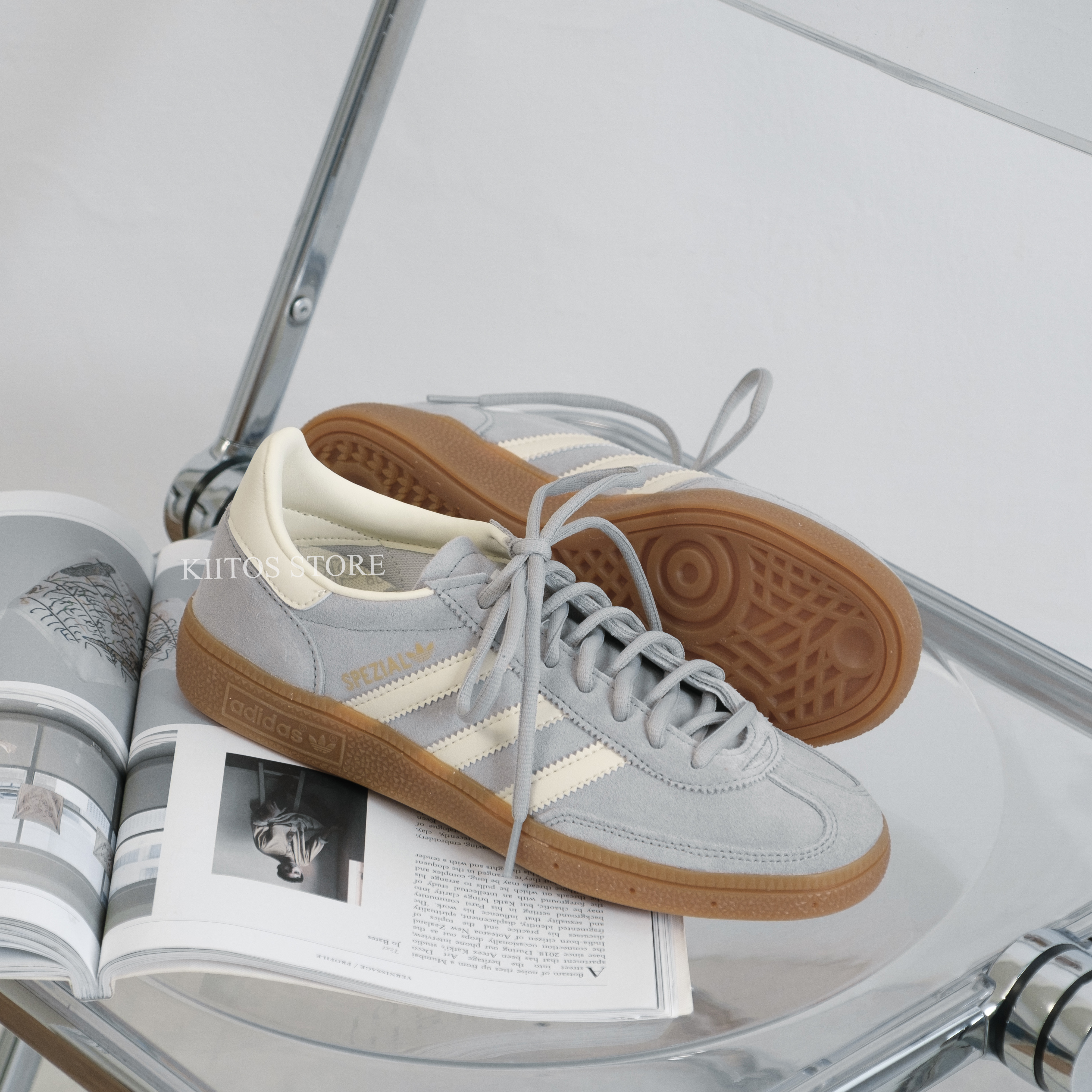 ADIDAS HANDBALL SPEZIAL 雨灰色 IF7086