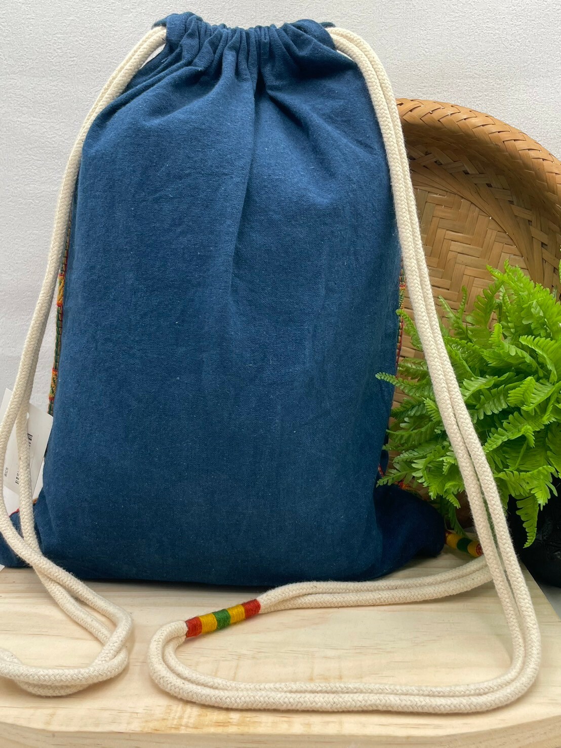 No.1圖騰電繡束口後背包