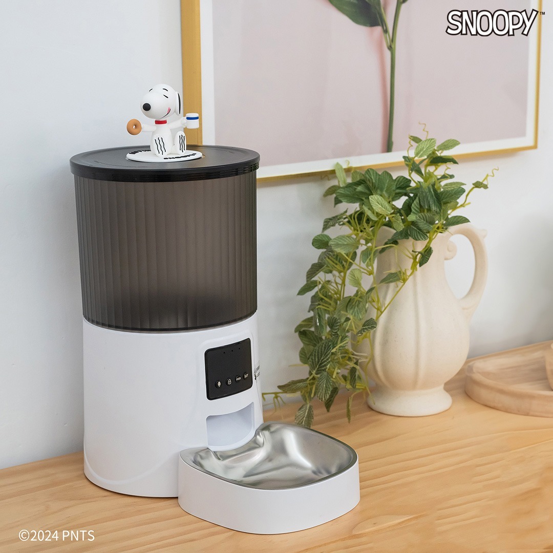 infoThink 史努比系列自動寵物餵食器