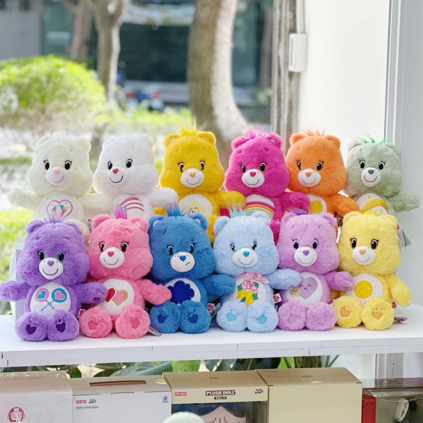 泰國CARE BEARS 彩虹熊玩偶 25CM 娃娃 多款 多色 代購