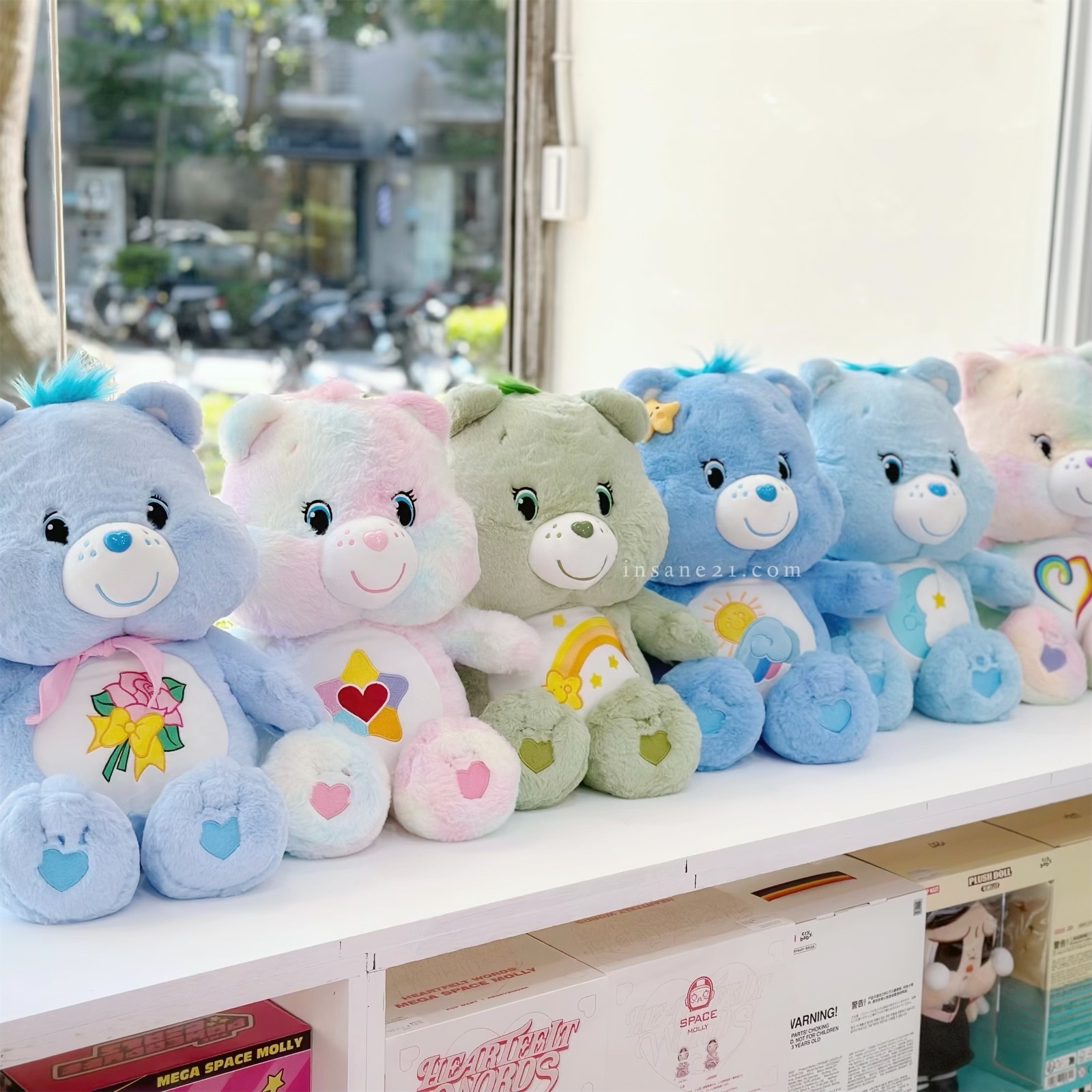 CARE BEARS 彩虹熊 45CM玩偶 絨毛 泰國 多款 多色 代購