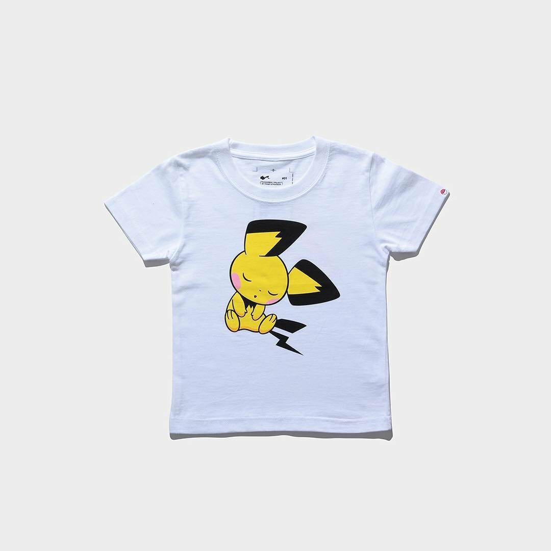 THE CONVENI x POKEMON KIDS THUNDERBOLT FRAGMENT 寶可夢 小孩 短T 皮丘 閃電 藤原浩