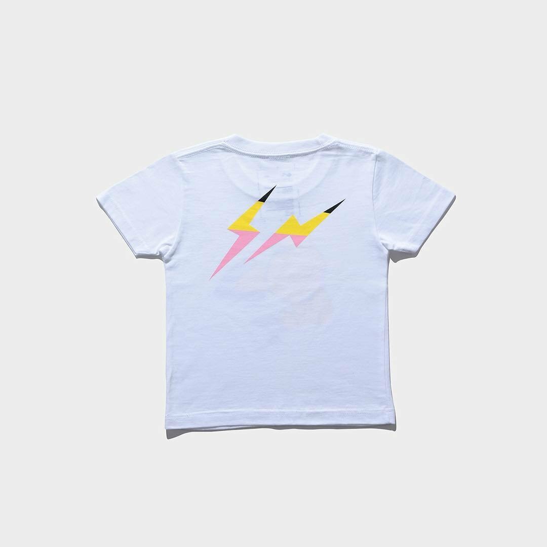 THE CONVENI x POKEMON KIDS THUNDERBOLT FRAGMENT 寶可夢 小孩 短T 皮丘 閃電 藤原浩