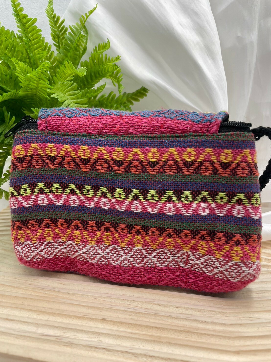 圖騰織布斜肩包No.4肩帶128寬18深12