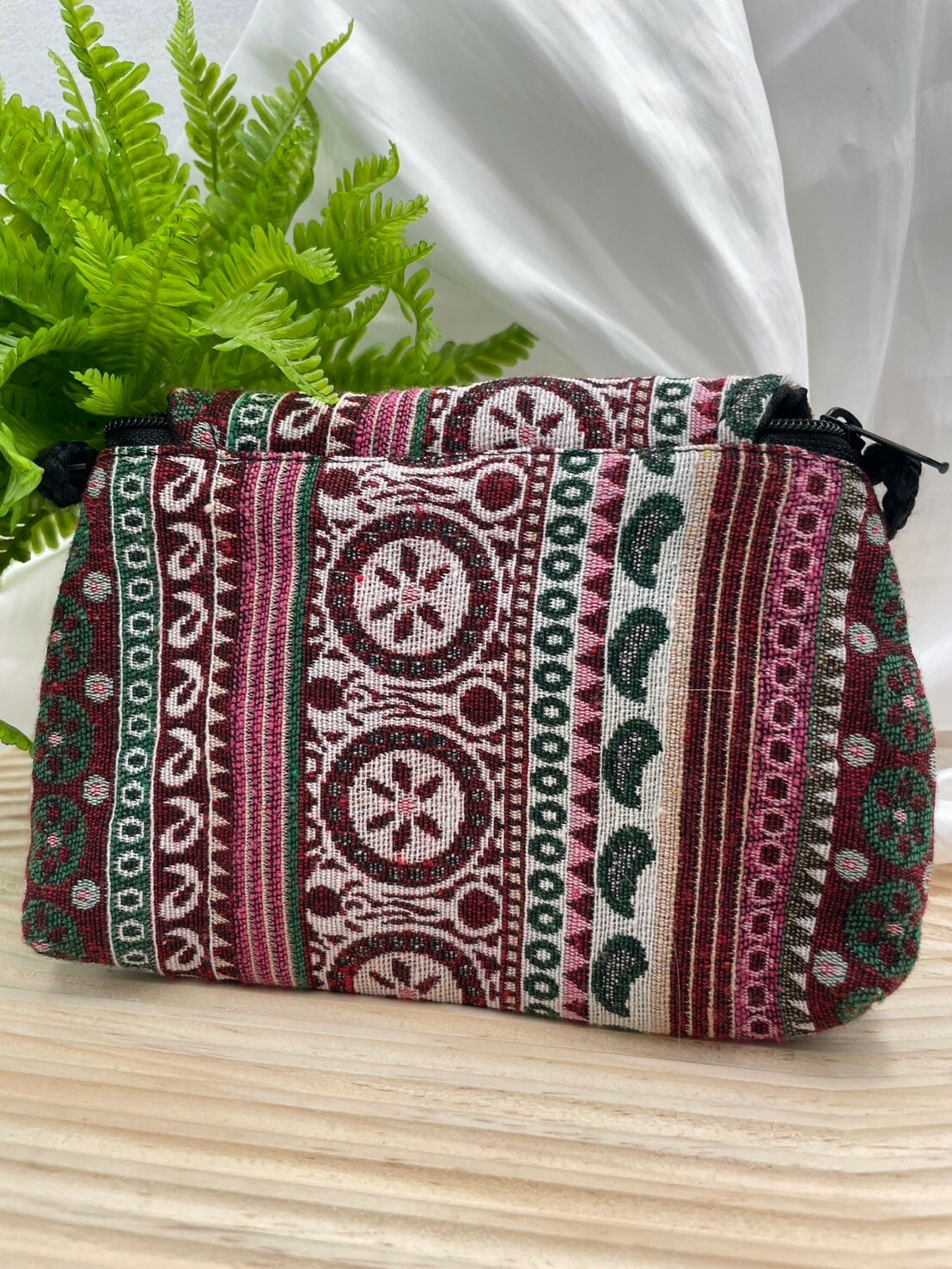 圖騰織布斜肩包No.7肩帶128寬18深12