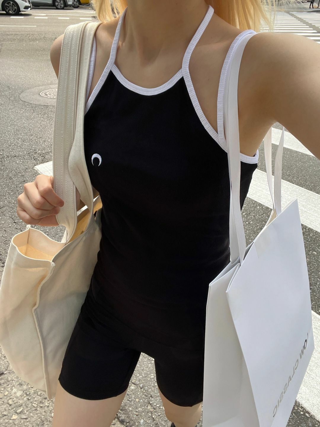 Marine Serre Tennis Court Top