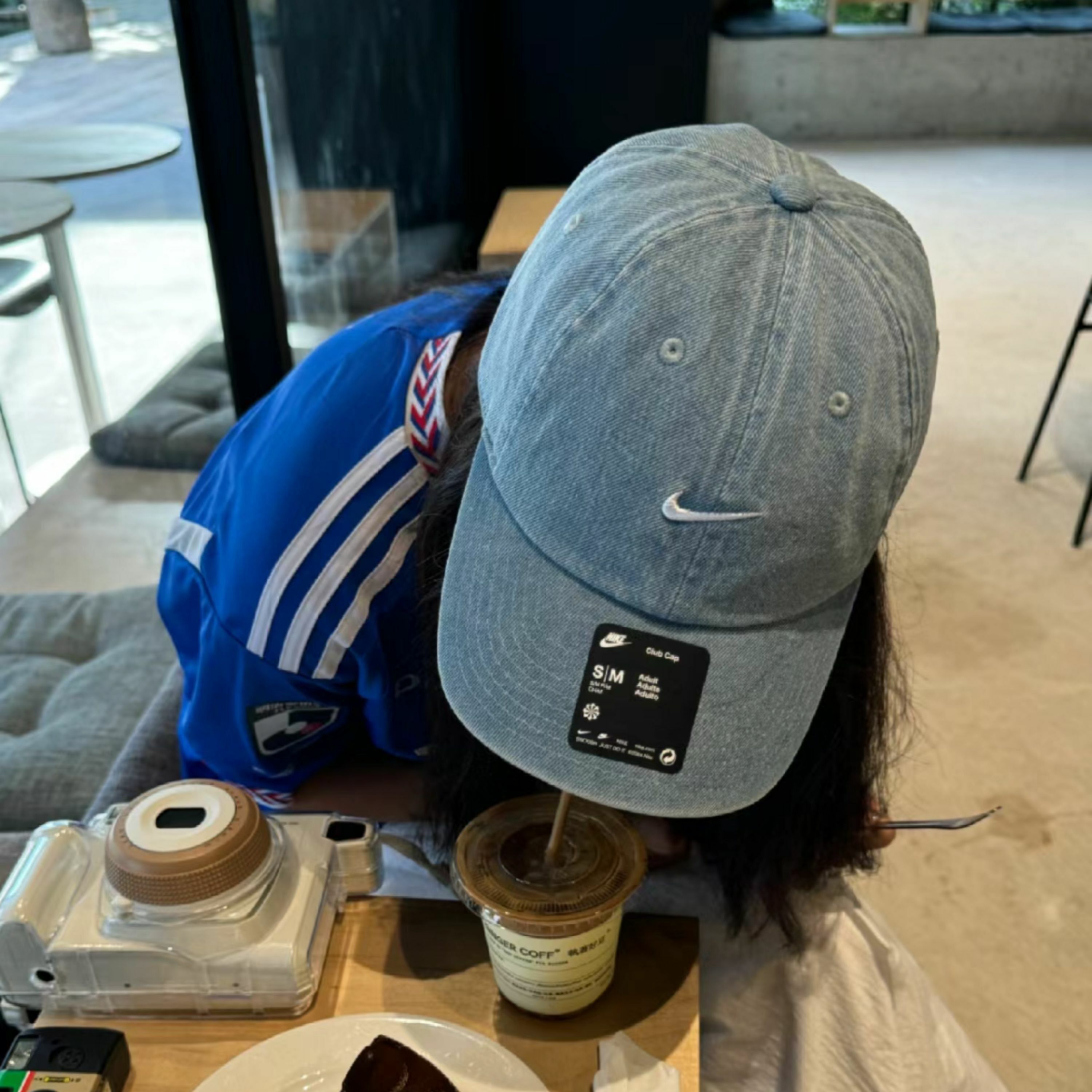 Nike 單寧牛仔小勾老帽(2colors)